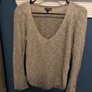 Sweater with open sides